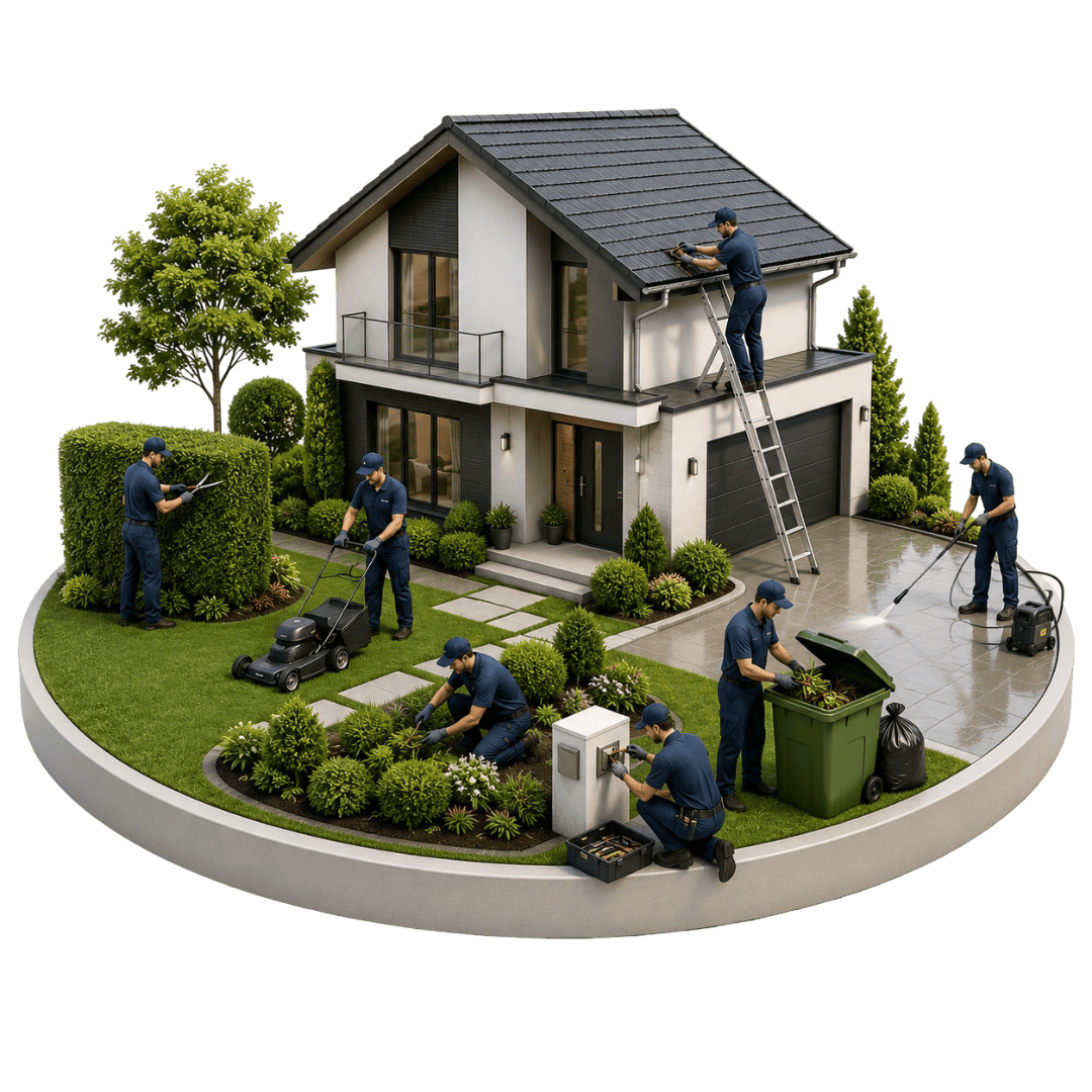 Complete and Affordable<br />
Property Care<br />
for Busy Homes